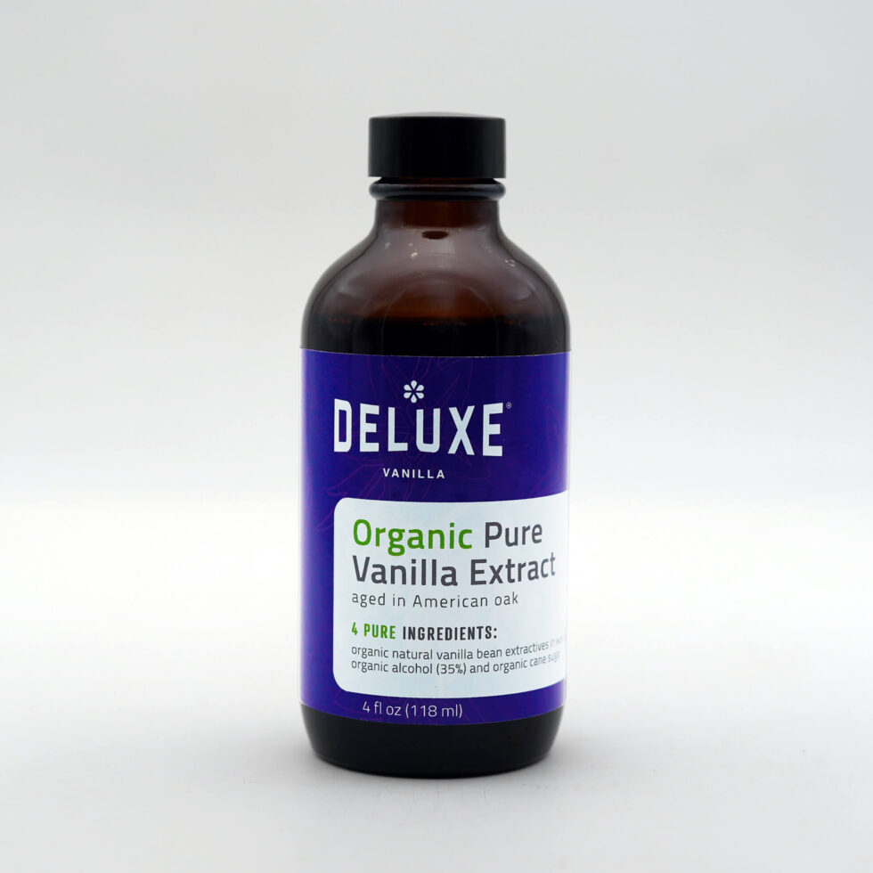 Organic Pure Vanilla Extract (4 fl oz bottle)