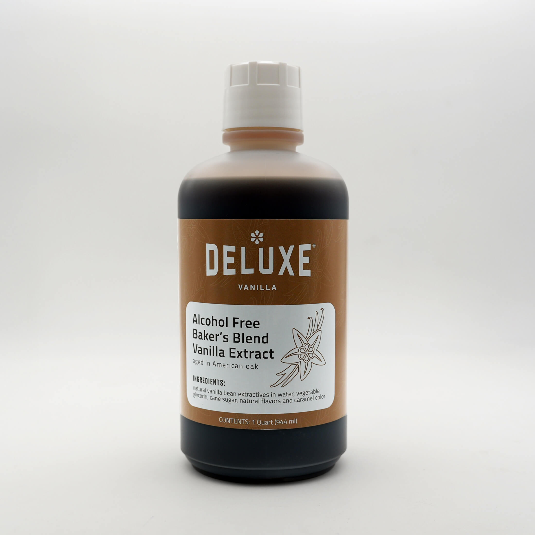 Alcohol Free Bakers Blend Vanilla Extract (1 Quart)